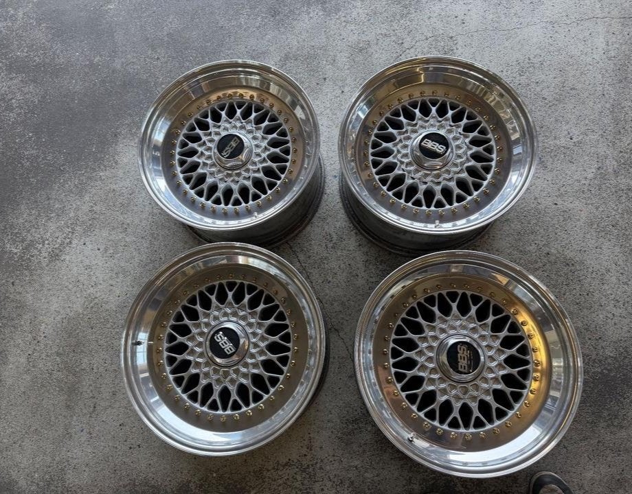 17 inch BBS RS200 velgen, Auto-onderdelen, Banden en Velgen, Velg(en), 17 inch, Gebruikt, Ophalen of Verzenden