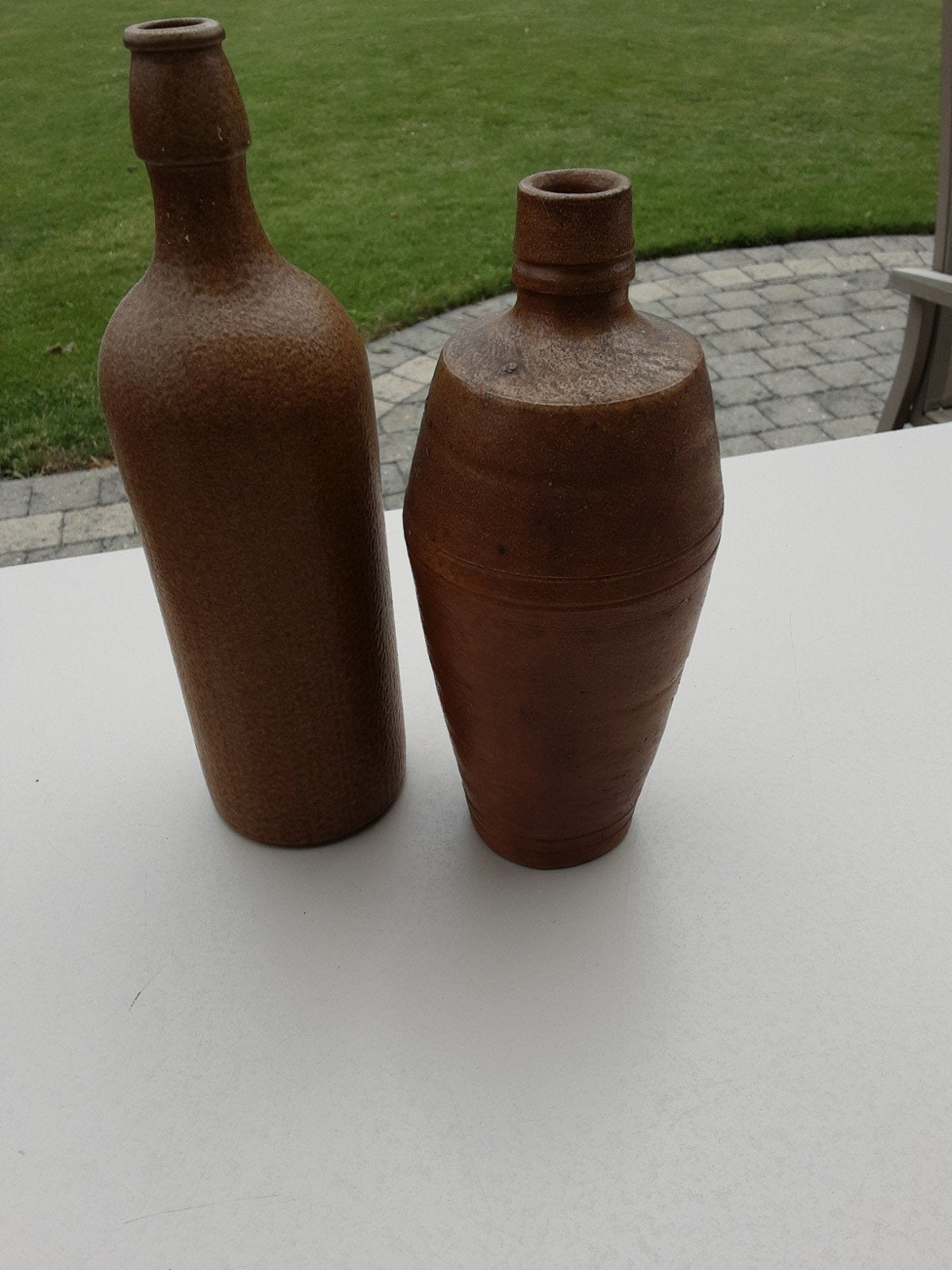 2 oude flessen + 2 kruiken + Bolsfles, Enlèvement