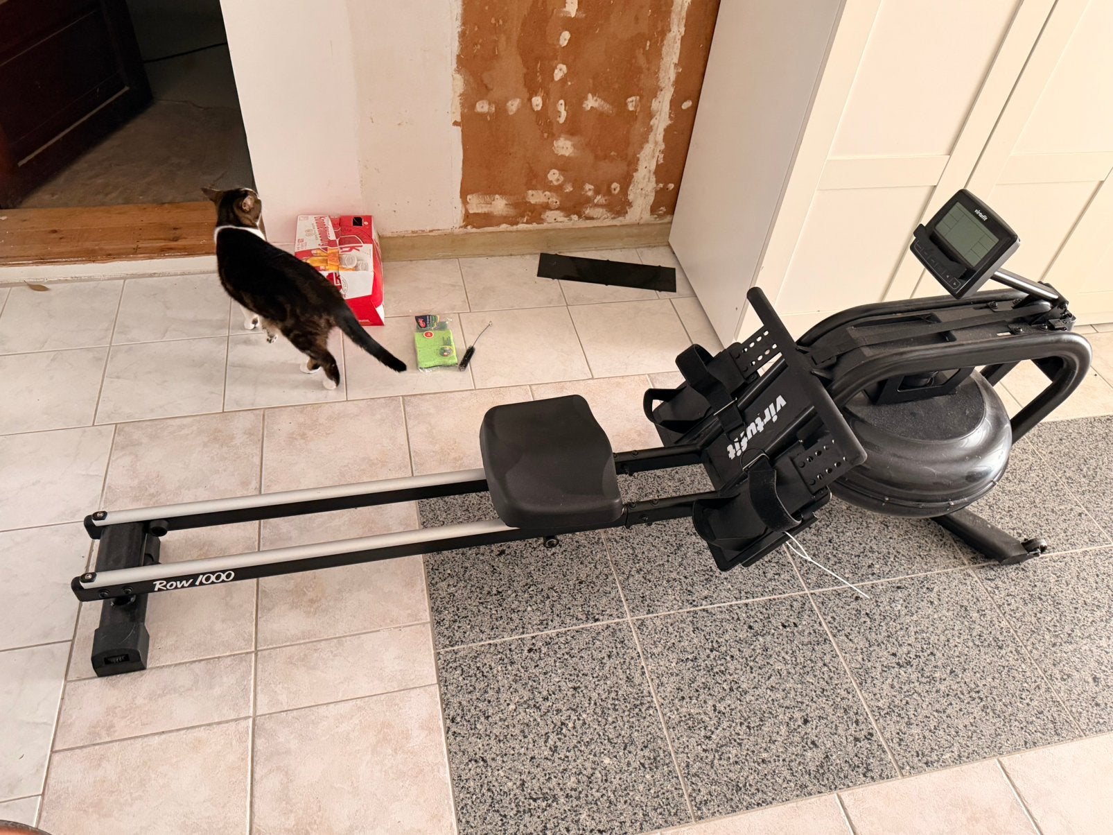 VirtuFit Pro Water Resistance Row 1000 – roeitrainer, Ophalen, Zo goed als nieuw, Rug, Roeitrainer