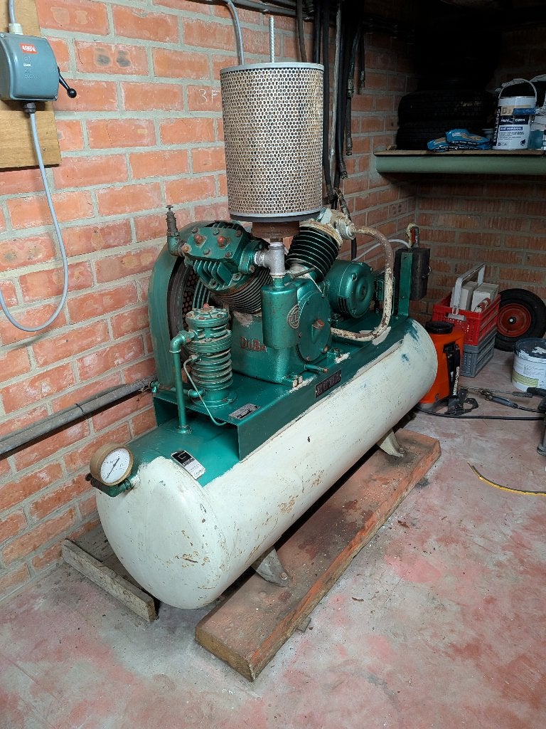 compressor, Doe-het-zelf en Bouw, Ophalen, Gebruikt