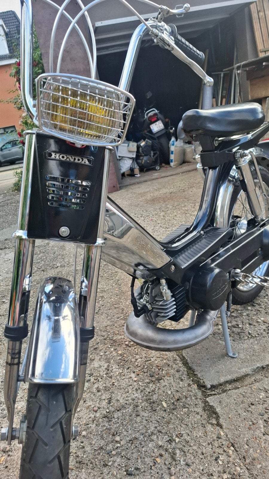 Honda camino chrome, Ophalen