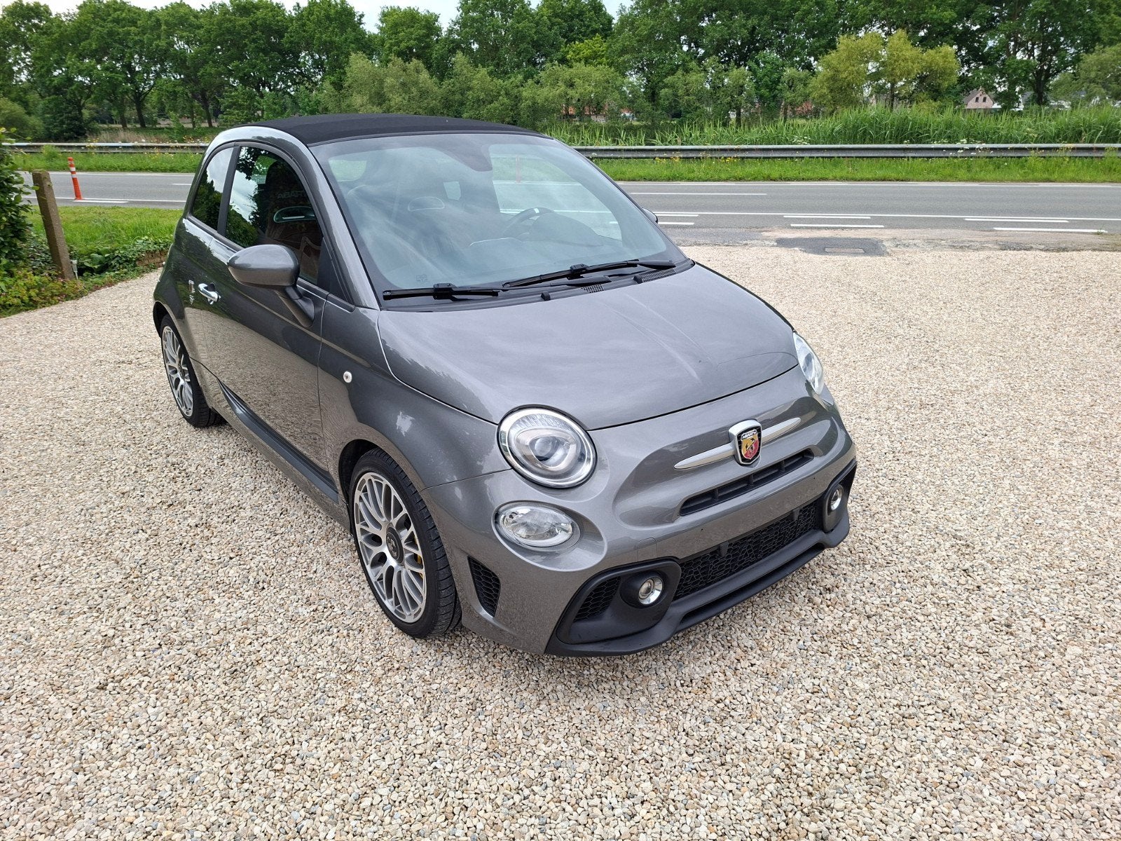 Abarth 595C 2018 Cabrio 1e eigenaar, Auto's, Abarth, Particulier, ABS, Airbags, Airconditioning, Alarm, Bluetooth, Boordcomputer