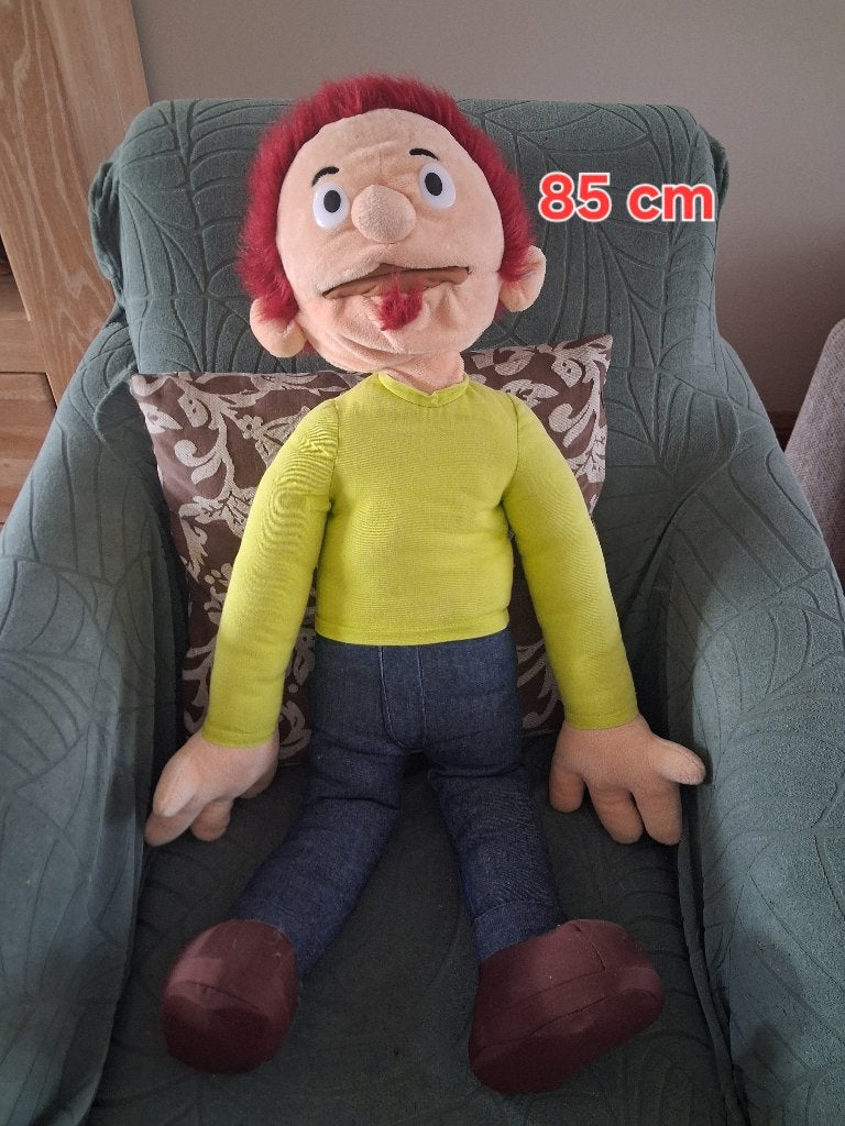 Grote handpop, Overige karakters, Overige typen, Ophalen of Verzenden, Zo goed als nieuw