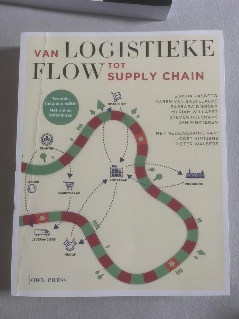 Sophia Pasbecq - Van logistieke flow tot supply chain, Ophalen of Verzenden, Sophia Pasbecq; Karen Van Bastelaere; Barbara Dierickx; Myria...