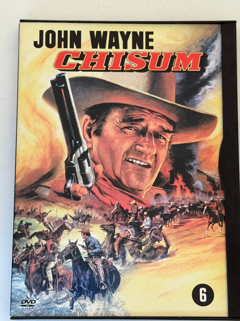 John Wayne - Chisum (DVD), CD & DVD, DVD | Classiques, À partir de 6 ans, Anglais, Néerlandais, Utilisé