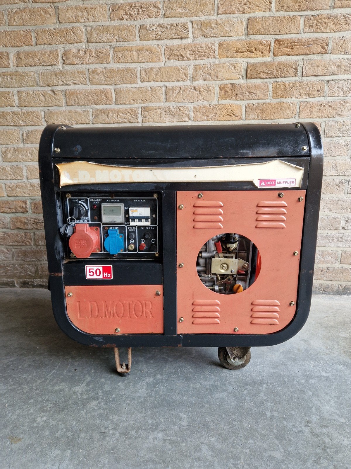 STROOMGROEP DIESEL TE KOOP, Ophalen, Gebruikt, Elektrisch startend, Dieselolie
