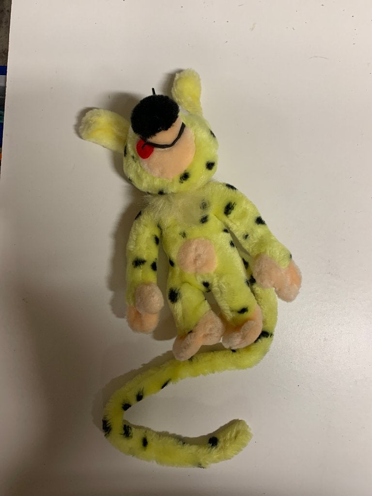 PLUCHE MARSUPILAMI, Verzamelen, Ophalen of Verzenden, Overige figuren, Gebruikt, Beeldje of Figuurtje