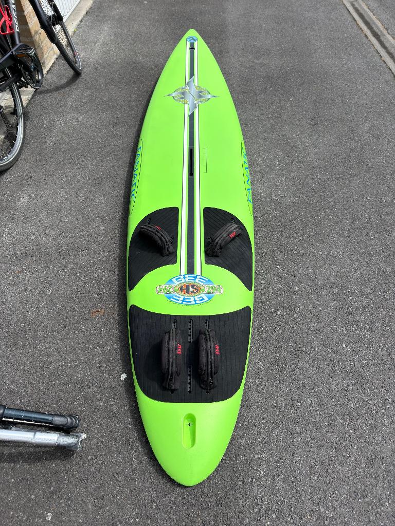 Surfplank Fanatic 294m 135L met 3 vinnen 32,38 & 40 cm., Ophalen, Fanatic