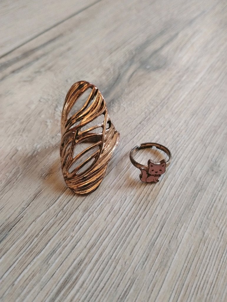 Ringen, Overige materialen, Gebruikt, Ophalen of Verzenden, Dame