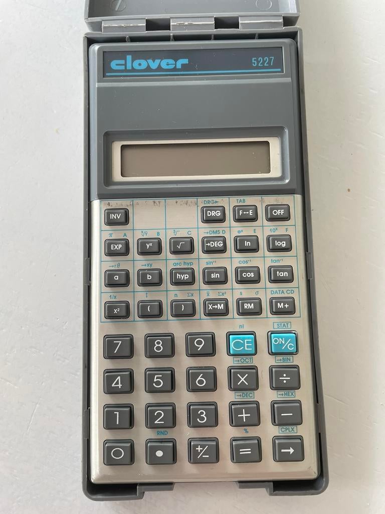 Calculatrice clover 5227, Ophalen, Gebruikt
