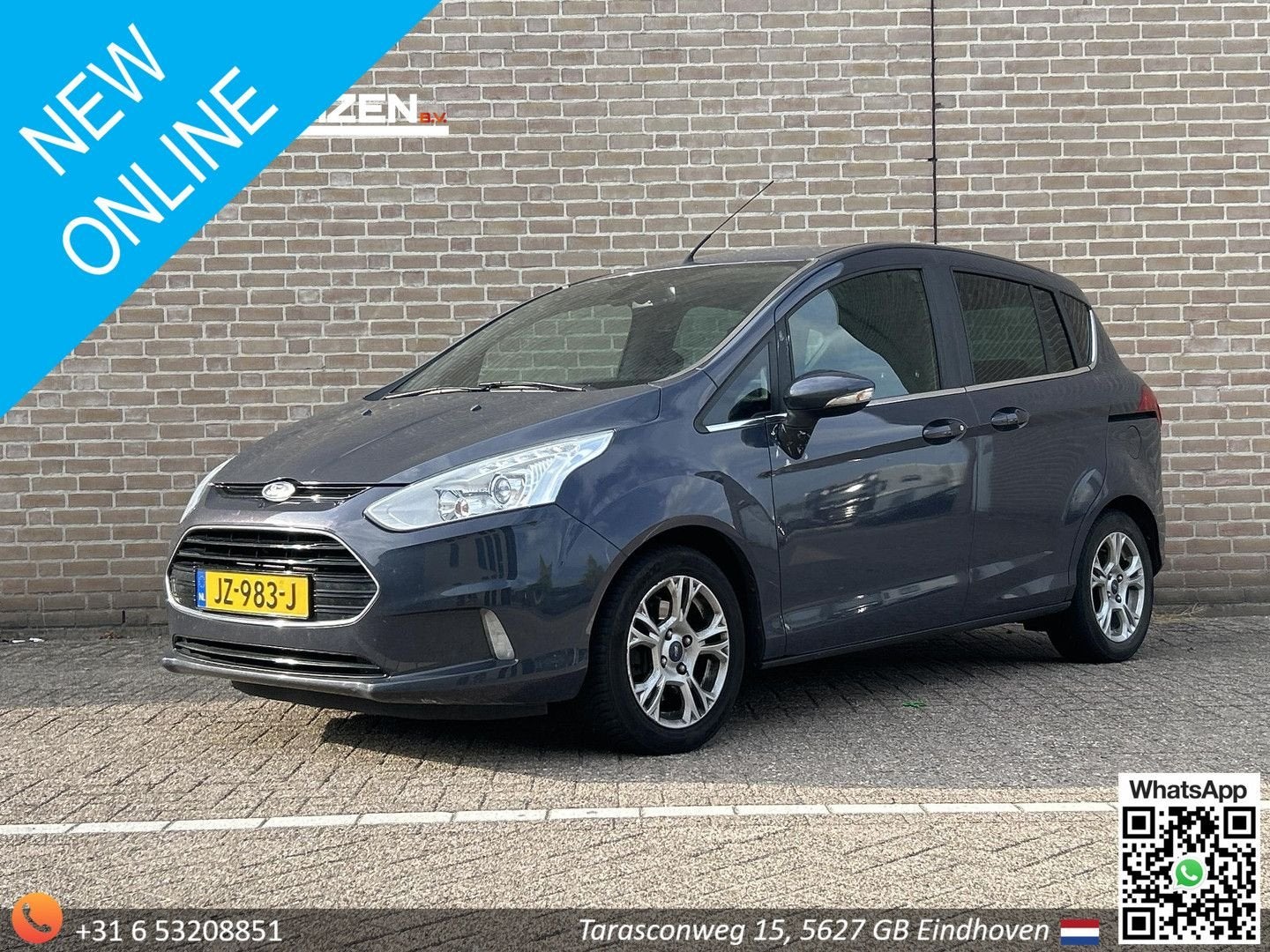 Ford B-Max 1.0 EcoBoost Titanium | Cruise | Climate | Navi |, Argent ou Gris, Achat, Entreprise, MPV ou Monospace