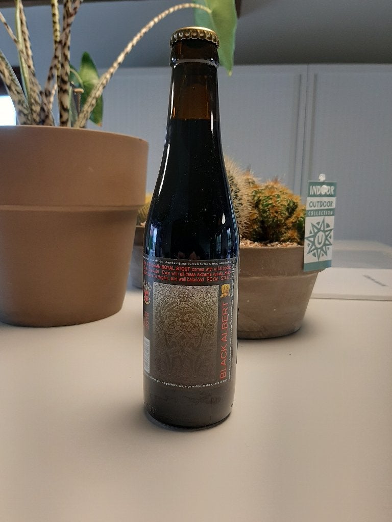 struise brouwers - black albert - 2016 - 33 cl - 13%, Collections, Marques de bière, Enlèvement, Neuf, Bouteille(s), Autres marques