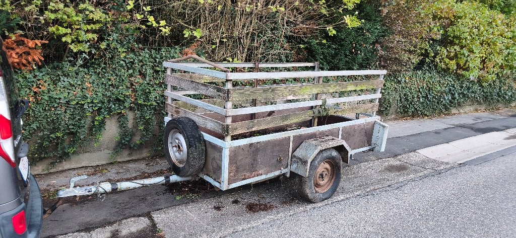 Remorque simple essieu 500kg (235x105), Auto diversen, Ophalen, Gebruikt