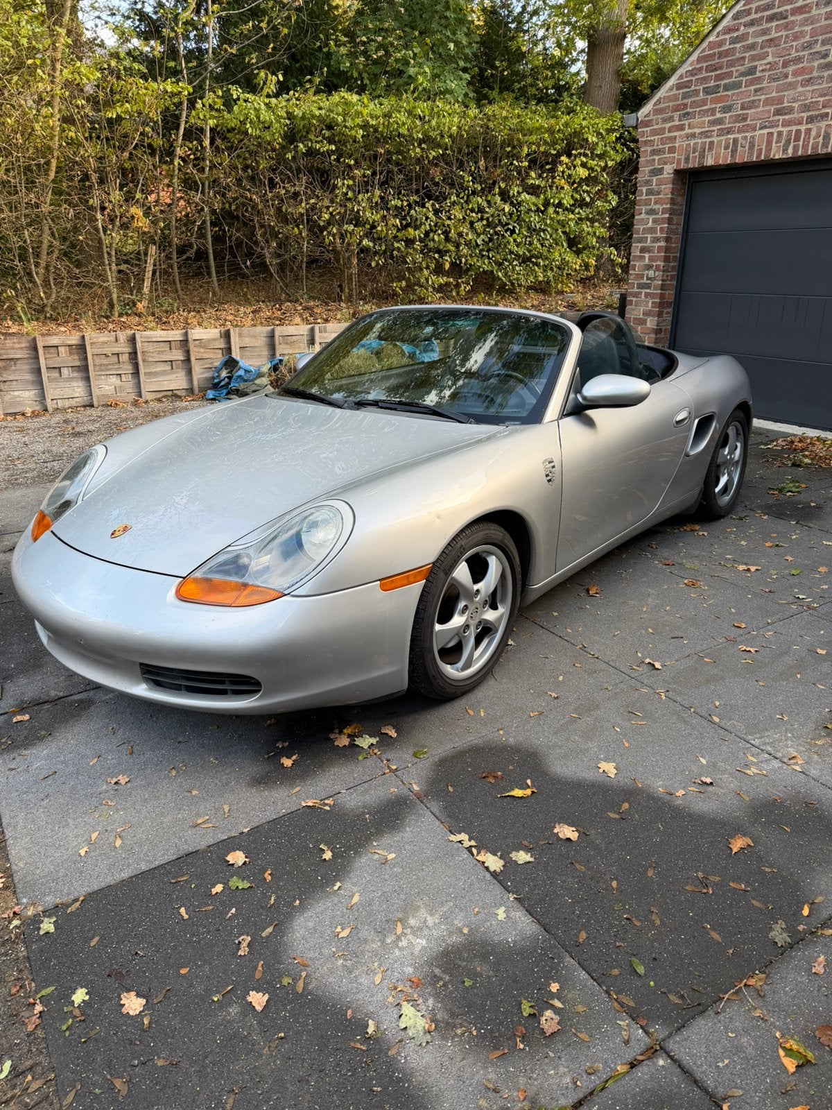 Porsche Boxster 986 2.7 – 211 ch – Boîte manuelle – Hardtop, Lederen bekleding, Blauw, Leder, Handgeschakeld