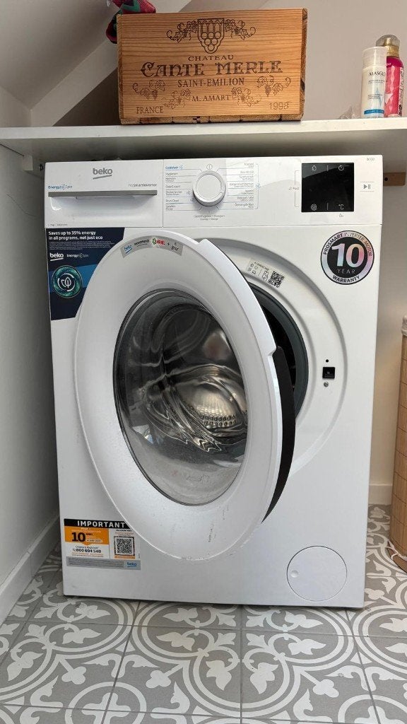 Beko Washmachine, Elektronische apparatuur, Wasmachines, 6 tot 8 kg, Ophalen, Zo goed als nieuw, Voorlader