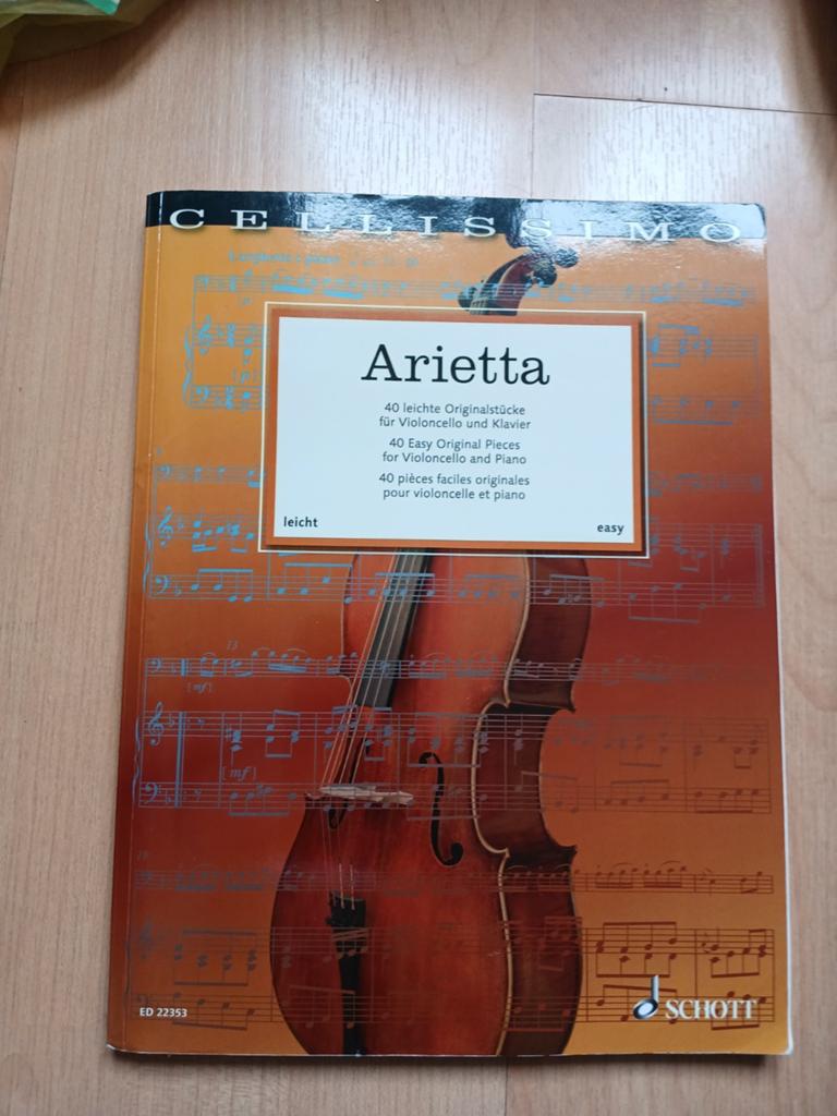 Partition violoncelle et piano, Enlèvement ou Envoi