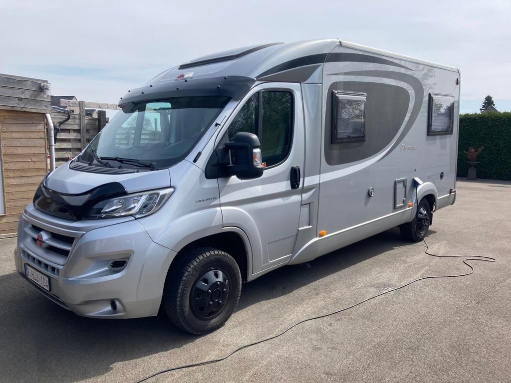 Burstner Brevio T645 speciaal model met een achterklep.., Koelkast, Ringverwarming, Fiat, Particulier