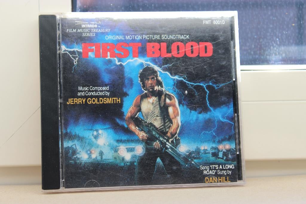 BANDE ORIGINALE DU CD RAMBO FIRST BLOOD JERRY GOLDSMITH, CD & DVD, CD | Musiques de film & Bandes son, Enlèvement ou Envoi