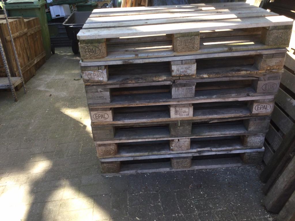 Euro pallets, Enlèvement ou Envoi, Utilisé