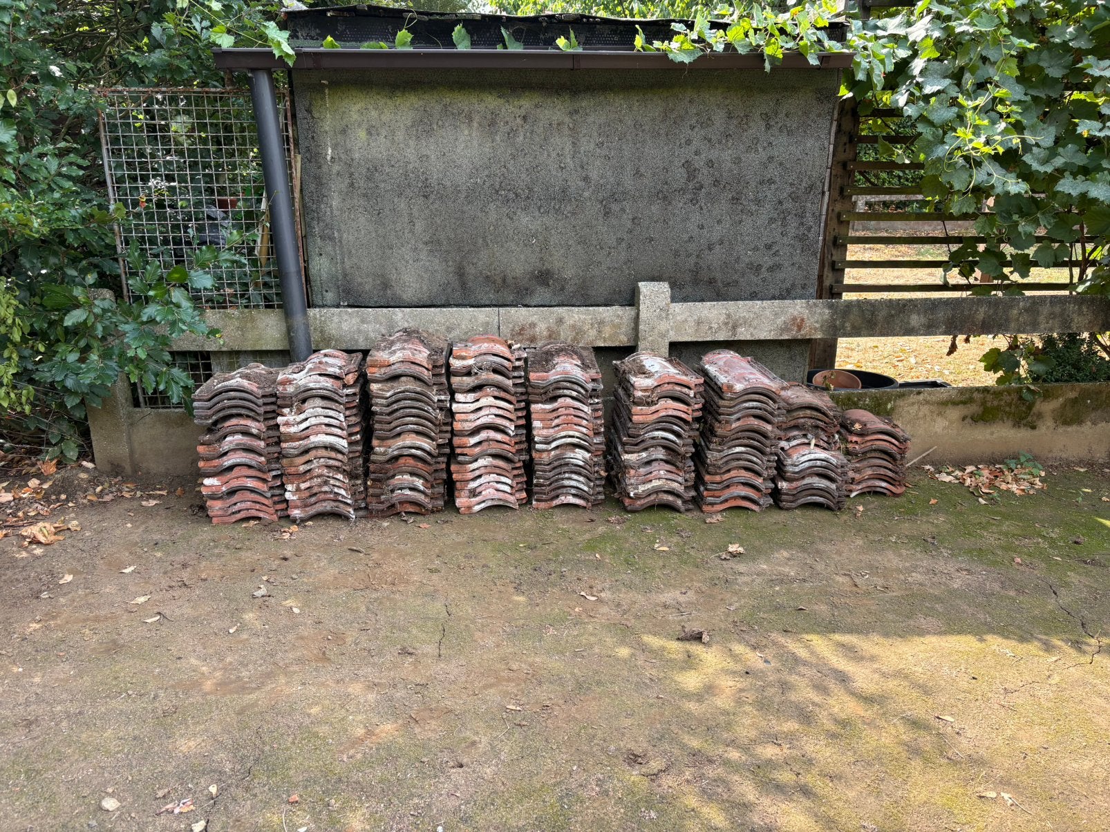 Oude Keramische Dakpannen Depafa Deest (Waalkleipan), Doe-het-zelf en Bouw, Dakpannen en Dakbedekking, Ophalen, Dakpannen