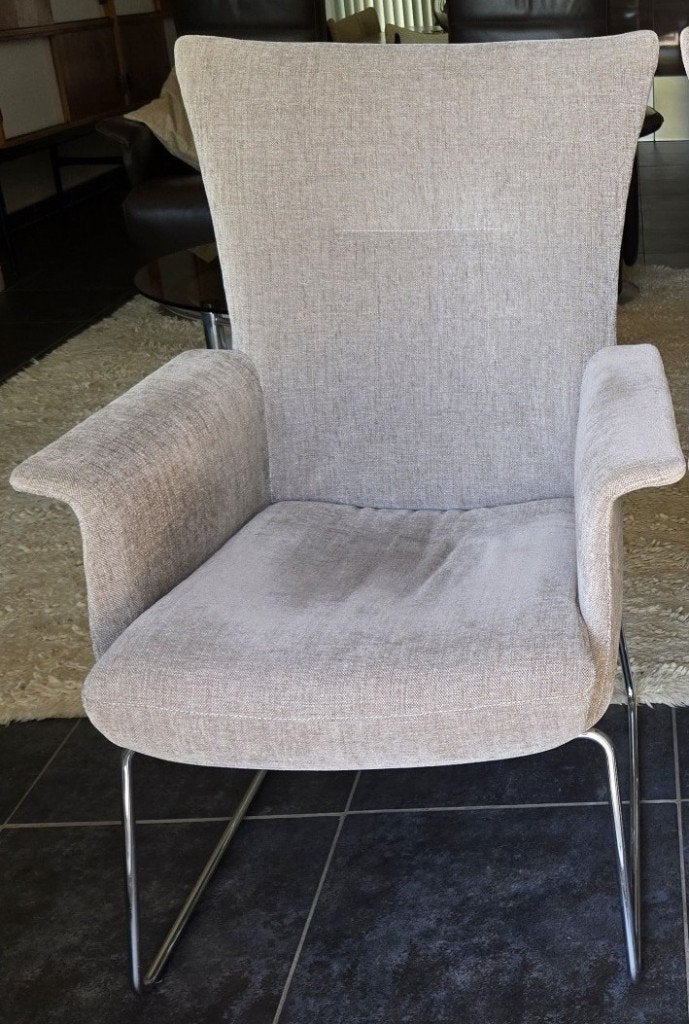 JORI fauteuil model AIDA, Huis en Inrichting, Fauteuils, Ophalen, 75 tot 100 cm, Zo goed als nieuw, Stof