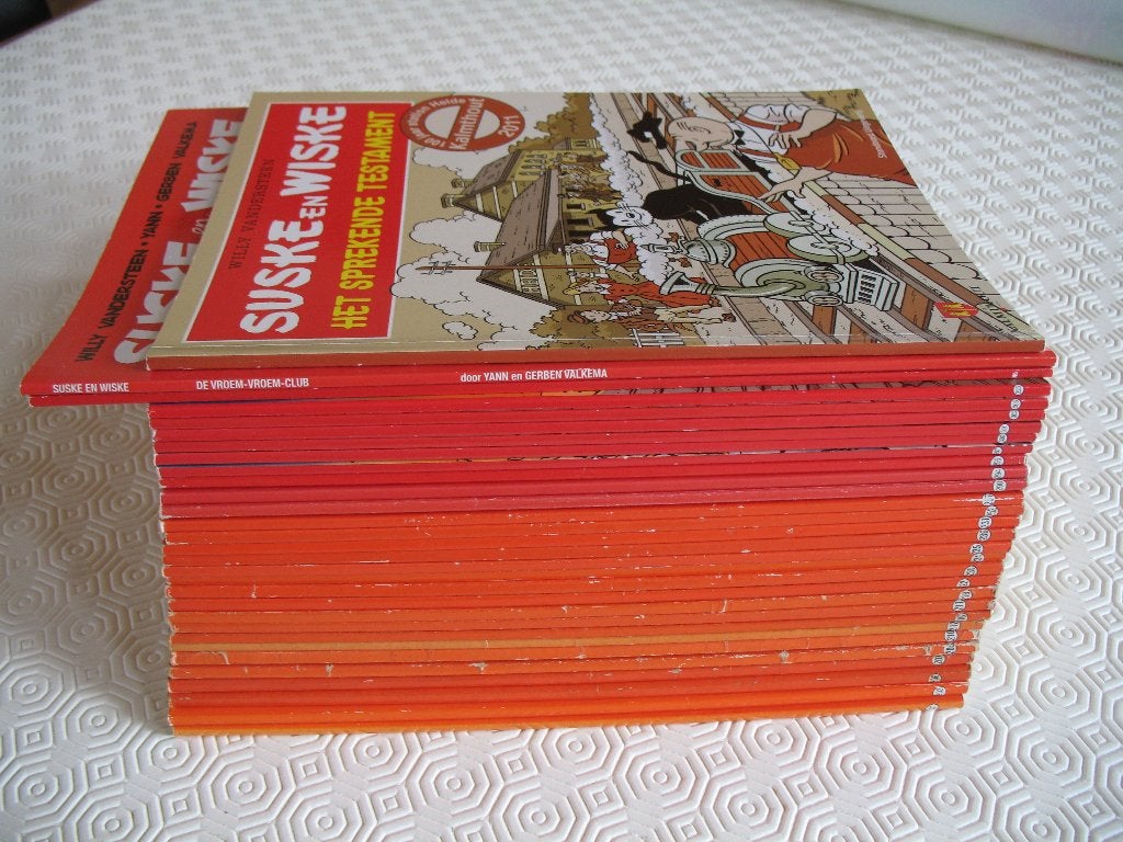 Suske en Wiske , 1ste druk nrs tussen 346 en 200, Meerdere stripboeken, Ophalen of Verzenden, Zo goed als nieuw