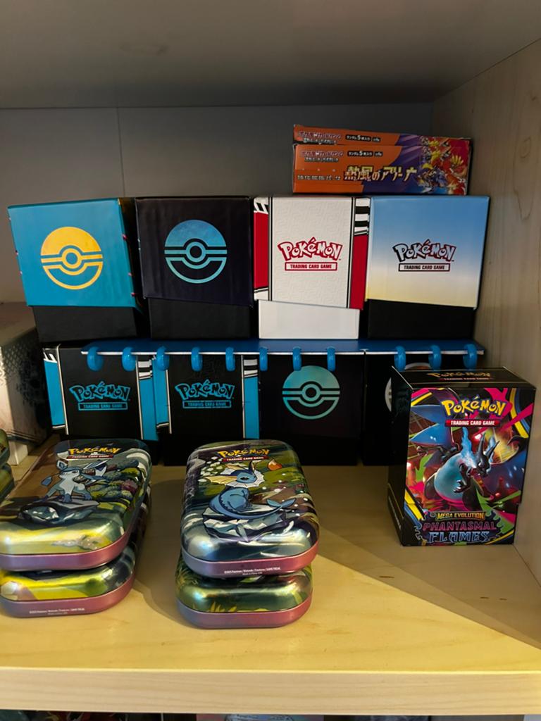 Pokemon engels bulk + map ex kaarten + japans base set 151, Ophalen, Zo goed als nieuw
