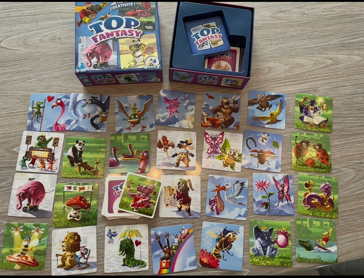 Top Fantasy-kaartspel, Buzzy Games, Ophalen of Verzenden