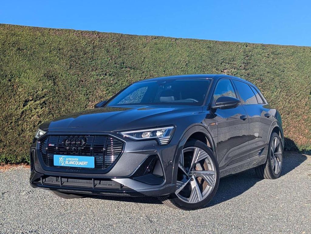 Audi Q8 e-tron (Q8)e-tron 2x s-line- ambiance - B&O, Automaat, 230 kW, Zwart, 313 pk