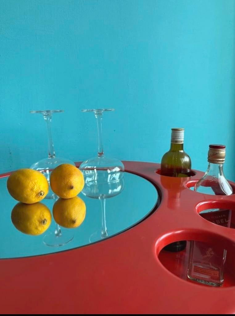 Vintage Space Age Curver Rotobar, Ophalen