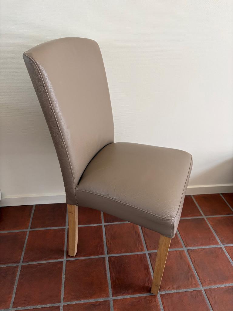 Eetkamerstoelen, Huis en Inrichting, Ophalen, Overige kleuren, Vijf, Zes of meer stoelen, Leer