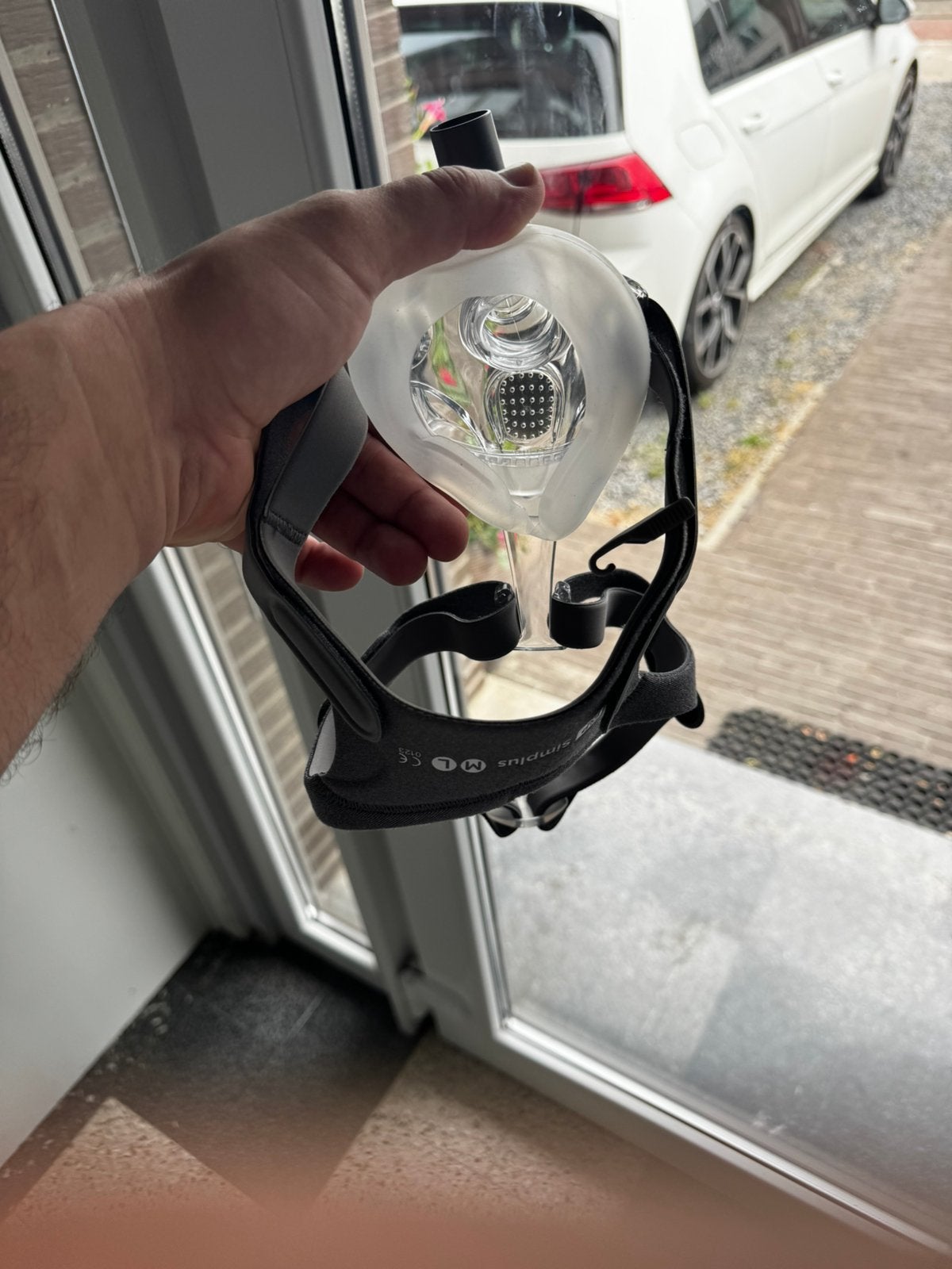 Mond Neus masker, Enlèvement