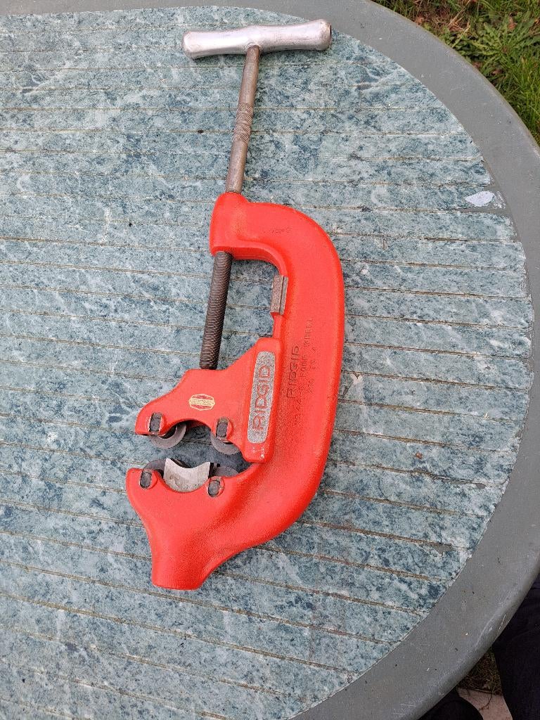 Ridgid buizen snijder, Enlèvement, Comme neuf