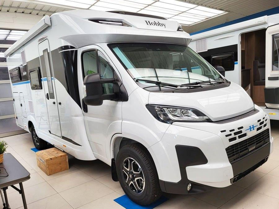 Hobby ONTOUR T 710 GE, Caravans en Kamperen, Mobilhomes, Automaat, Fiat, Hobby, Tot en met 2