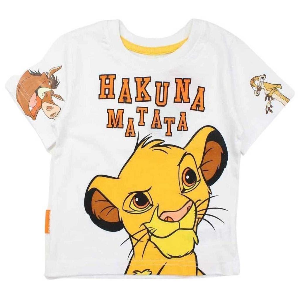 Lion King T-Shirt Simba - Disney - Mt 92 - 98 - 110 - Katoen, Kinderen en Baby's, Kinderkleding | Maat 110, Nieuw, Jongen, Shirt of Longsleeve