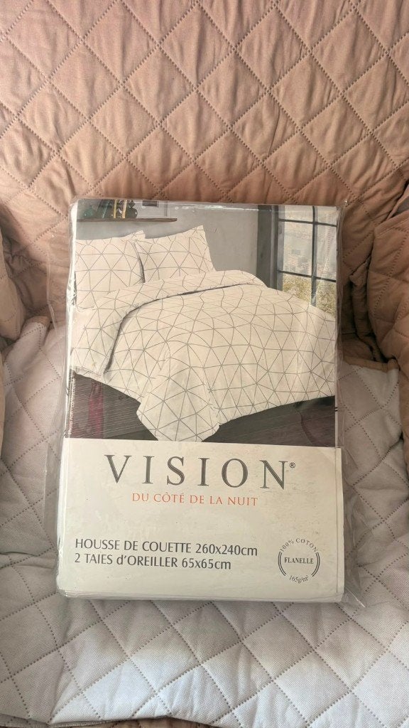 Housse de couette Vision – 260x240 cm – Neuve, Neuf, Autres marques, Housse de couette, Enlèvement
