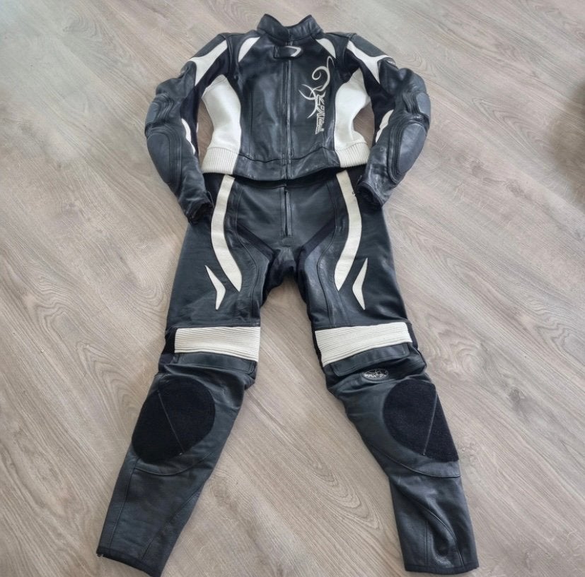 Probiker woman’s 2-piece motorcycle suit M/38, Ophalen, Tweedehands, Dames, Combipak