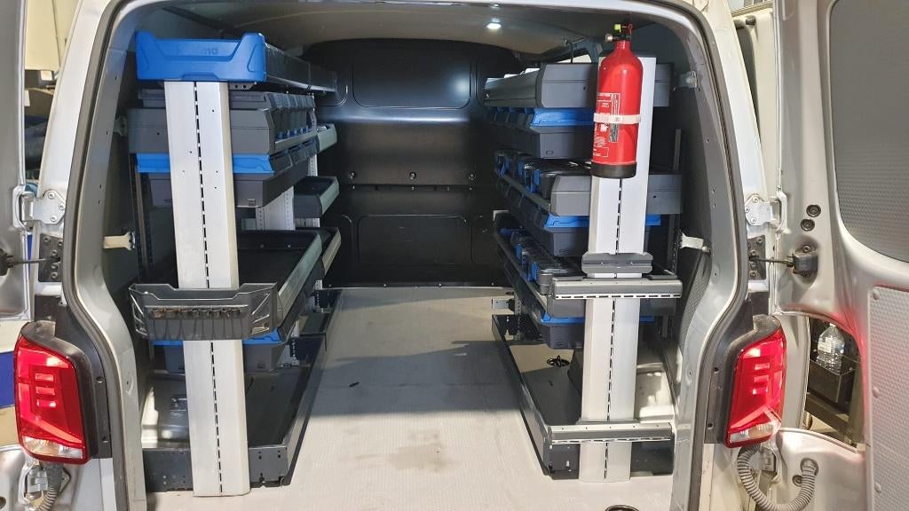 Sortimo bedrijfsuitrusting - 2 rekken héél goede staat!, Auto diversen, Auto-accessoires, Zo goed als nieuw, Ophalen