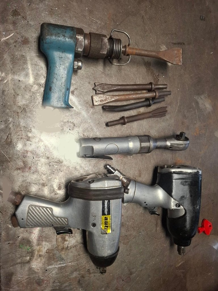 pneumatische, Doe-het-zelf en Bouw, Ophalen, Gebruikt
