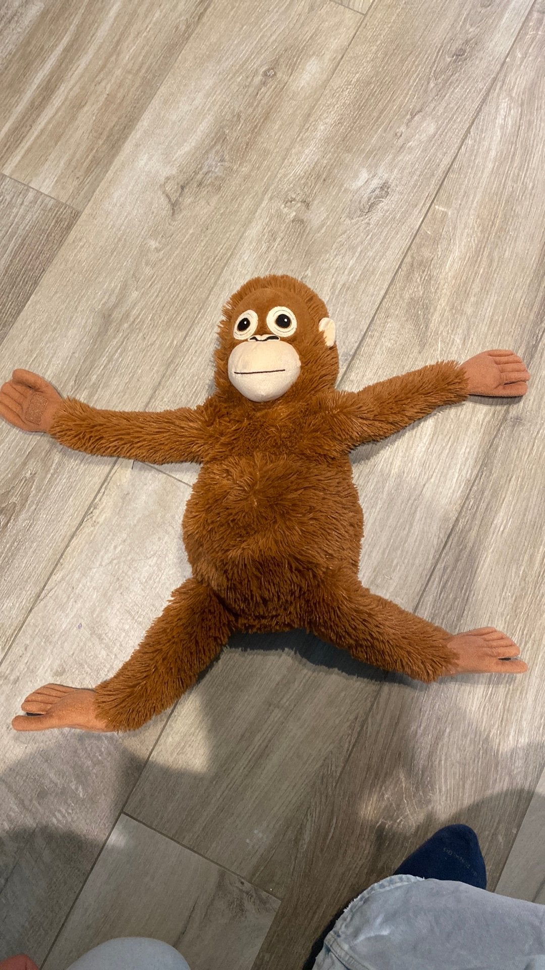 Knuffel aap! Prijs bespreekbaar!, Enfants & Bébés, Jouets | Peluches, Enlèvement, Comme neuf, Singe