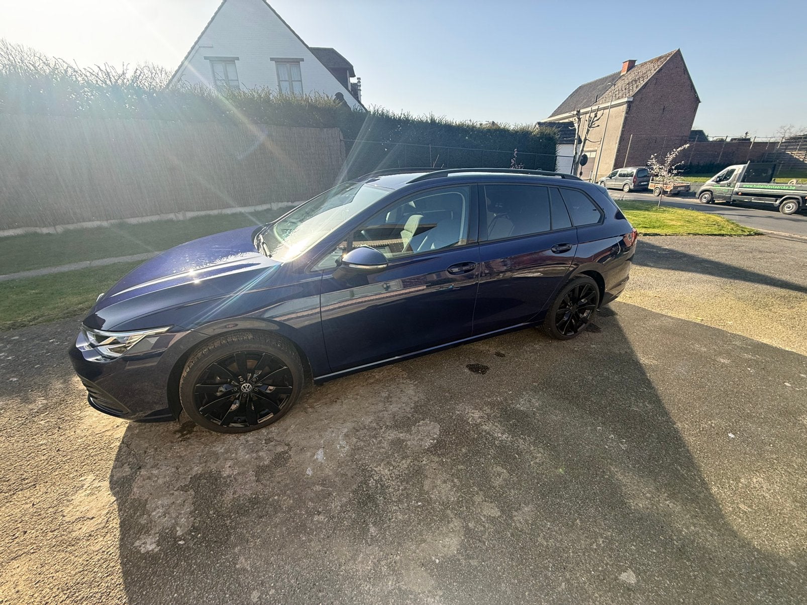 Golf variant, Auto's, Automaat, Blauw, Bedrijf, Hybride Elektrisch/Benzine