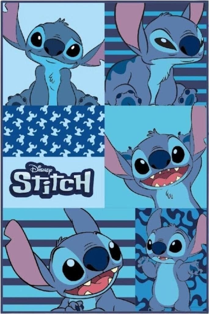Stitch Vloerkleed Kinderkamer - Blauw Disney Tapijt, Neuf, Tapis ou Coussin, Enlèvement ou Envoi, Bleu