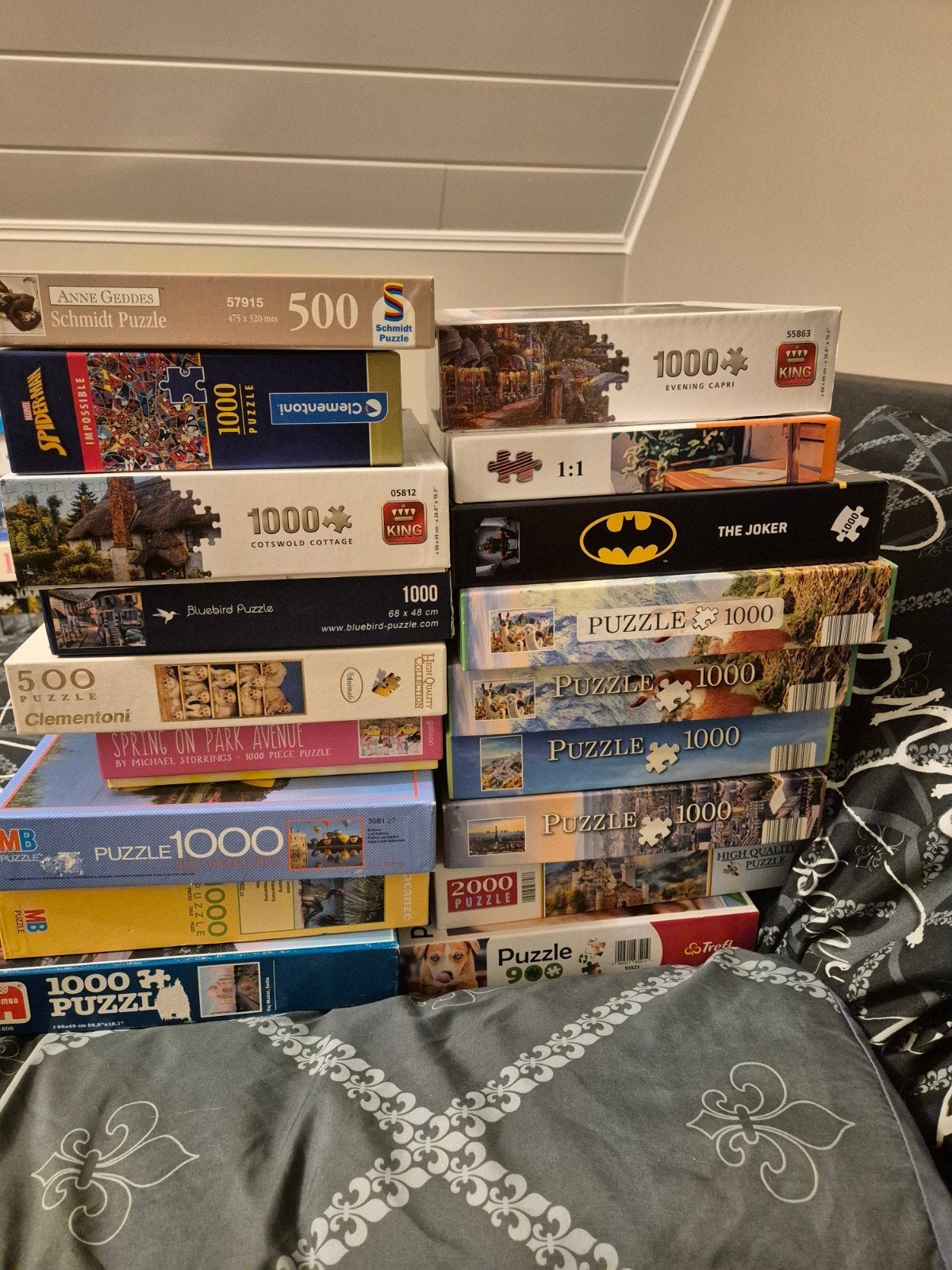 Lot van 19 puzzels, Hobby en Vrije tijd, Ophalen