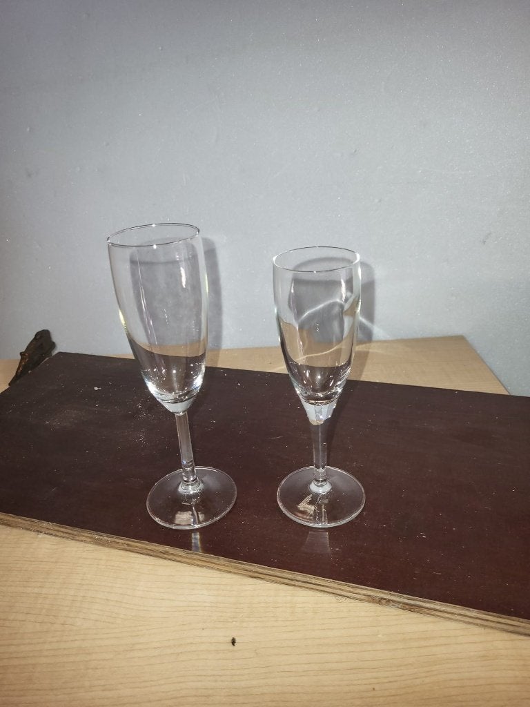 portoglazen 2x, Maison & Meubles, Cuisine | Vaisselle, Enlèvement ou Envoi, Comme neuf, Verre, Verre ou Verres