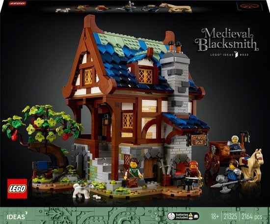 LEGO Ideas 21325 Medieval Blacksmith, Neuf, Enlèvement ou Envoi, Lego, Ensemble complet