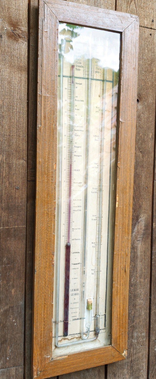 oude barometer, Enlèvement ou Envoi