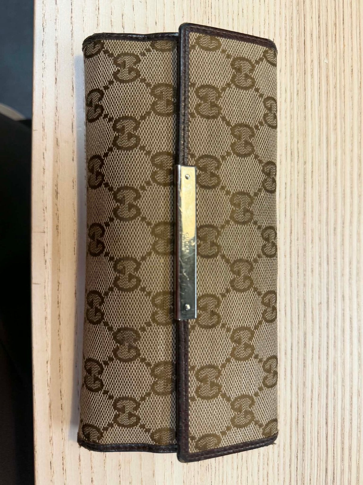 Gucci portemonnee, Bijoux, Sacs & Beauté, Porte-monnaie & Portefeuilles, Enlèvement ou Envoi, Comme neuf