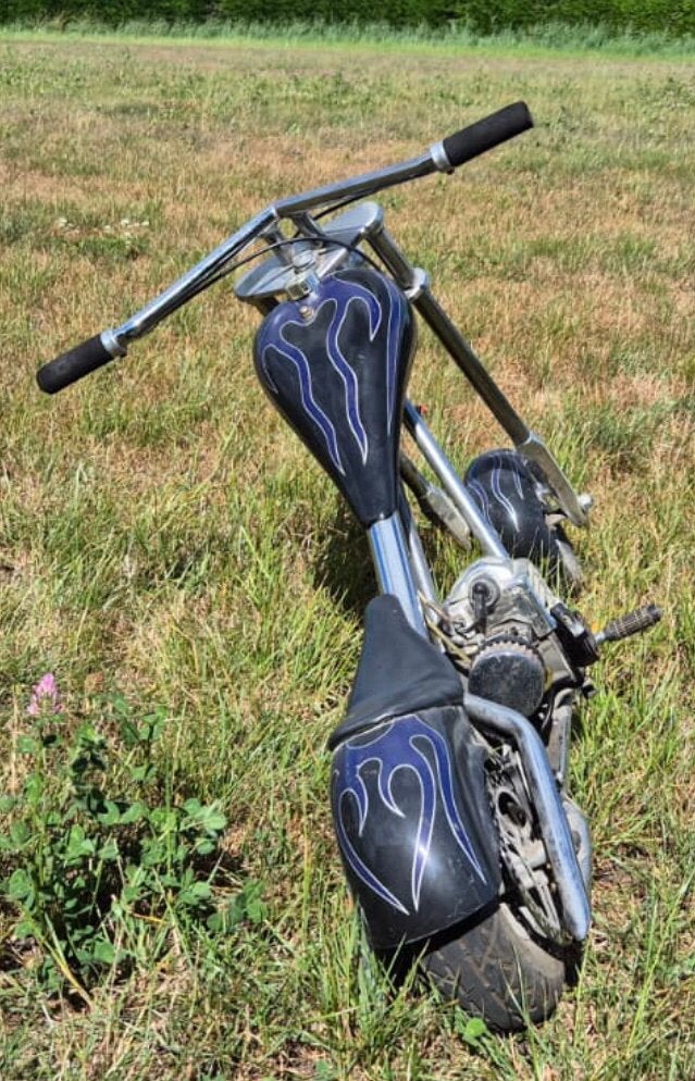 Chopper 50cc Nieuwstaat, Fietsen en Brommers, Minibikes, Midibikes en Pitbikes, Ophalen, Zo goed als nieuw