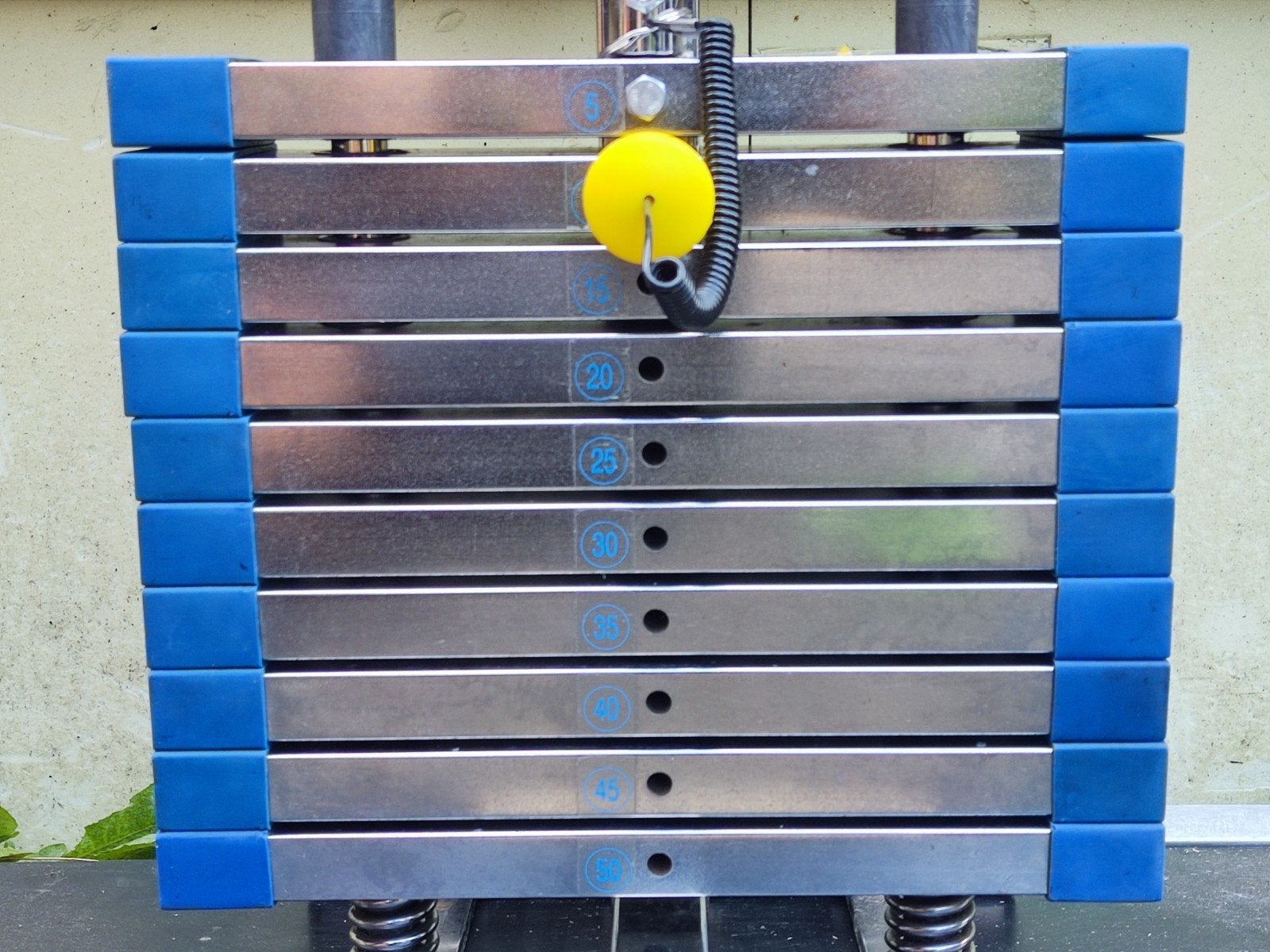 Steens Professionele Lat Pulley (Medische Kwaliteit), Sport en Fitness, Ophalen, Gebruikt, Metaal