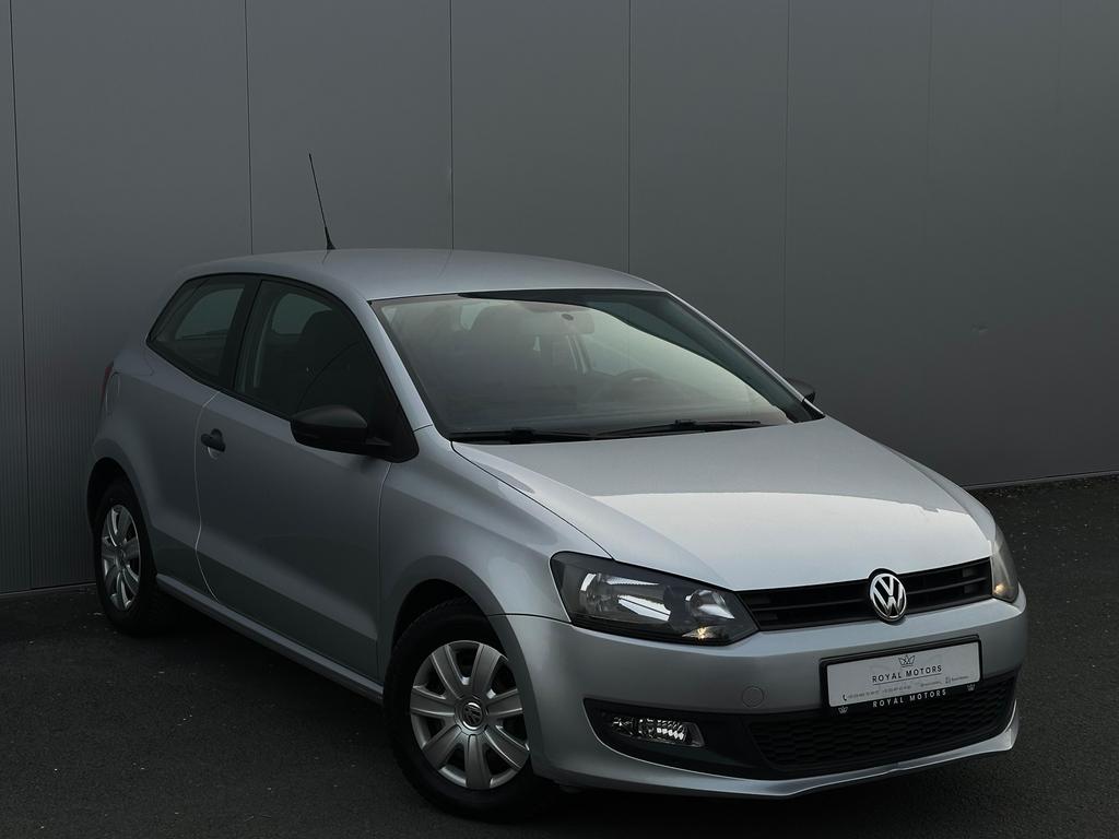 Volkswagen Polo 1.2 Trendline 09/2012 130.000 km GAR.1AN, Auto's, Voorwielaandrijving, Stof, Zwart, Bedrijf